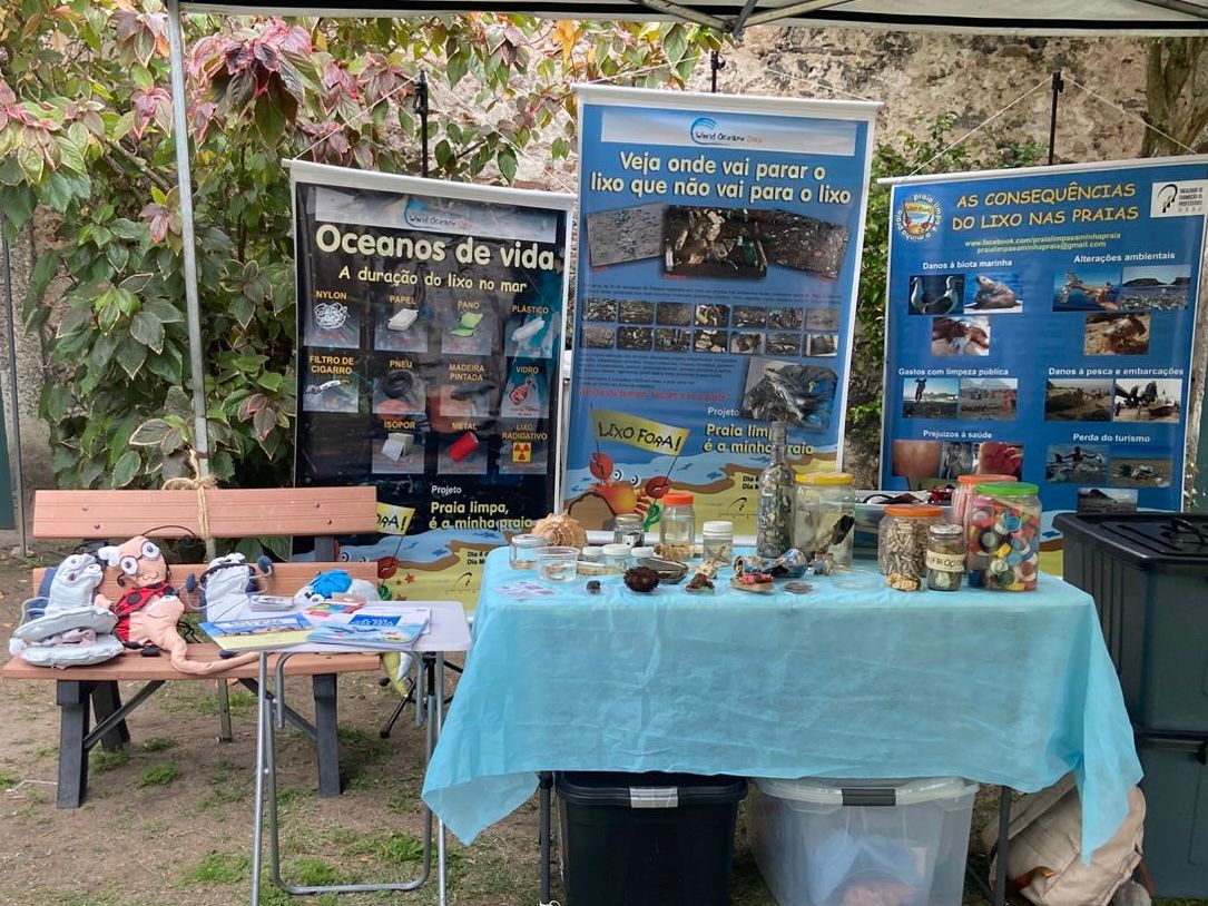 Stand - Projeto Praia limpa é a minha praia